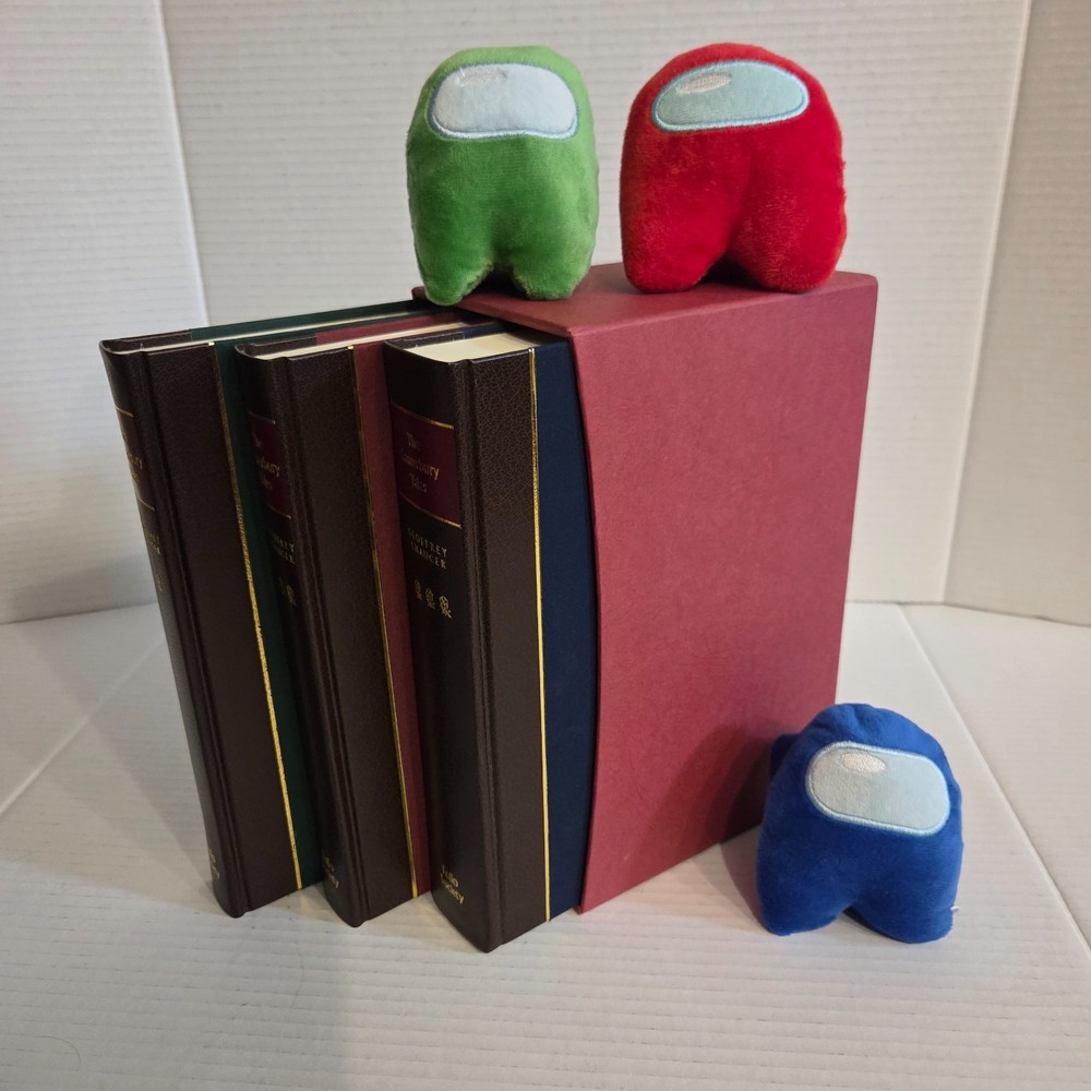 The Canterbury Tales - Geoffrey Chaucer - 3 Vol Set - Folio Society 1986 (#74)