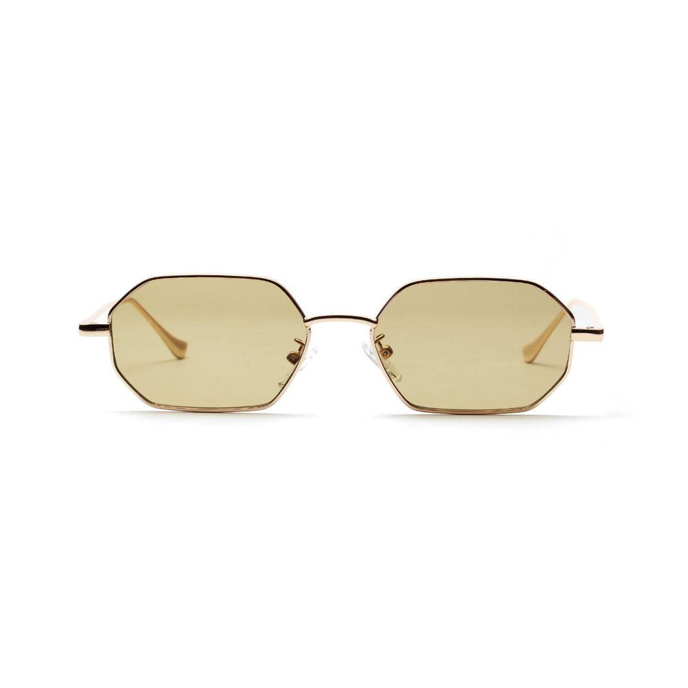 Retro Classic Polygon Sunglasses: UV400 Protection, Metal Frame, Vintage Style,