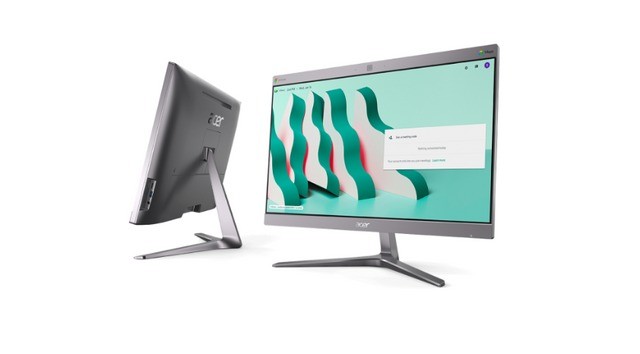 Acer Chromebase D18Q2 All-in-One PC with Intel i5-8250U 128GB SSD Google Meet Ready Open Box-image