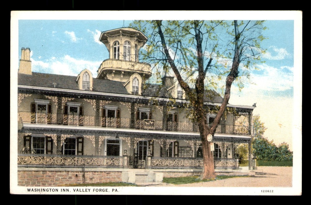 Washington Inn Valley Forge Pennsylvania PA Unp Postcard