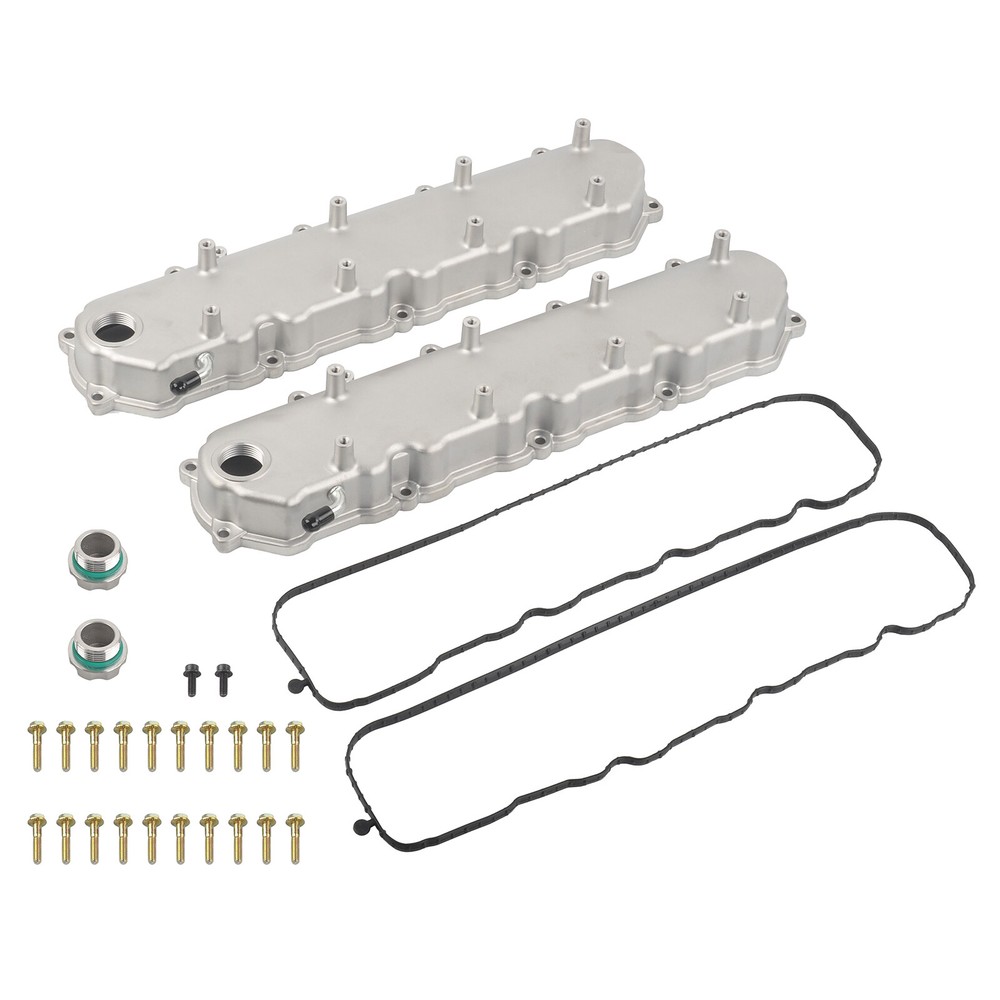 Cast Aluminum Valve Cover w/Coil Mount For GM LT 6.2L LT1 LT4 L83 L86 Engine