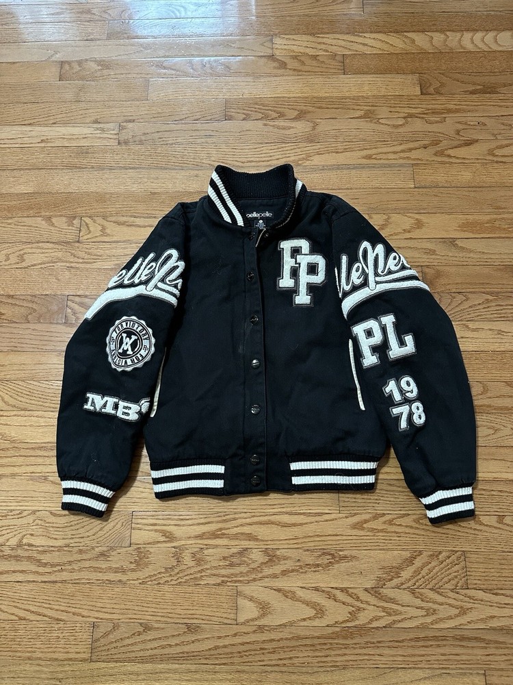 Vintage Pelle Pelle Varsity Jacket Large