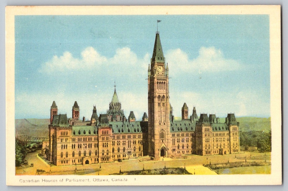 Postcard - Canadian Houses Of Parliament, Ottawa, Canada