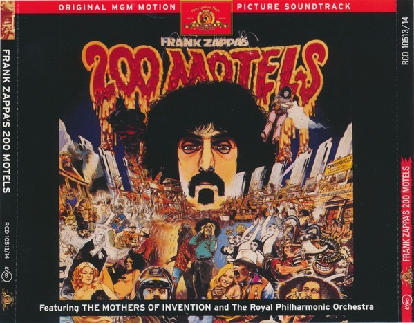 FRANK ZAPPA - 200 MOTELS - 2 CD Set 1997 Complete With Booklet