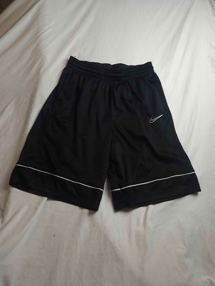 Nike Basketball Shorts Mens Large Black Dri Fit Drawstring Athleisure Outdoor