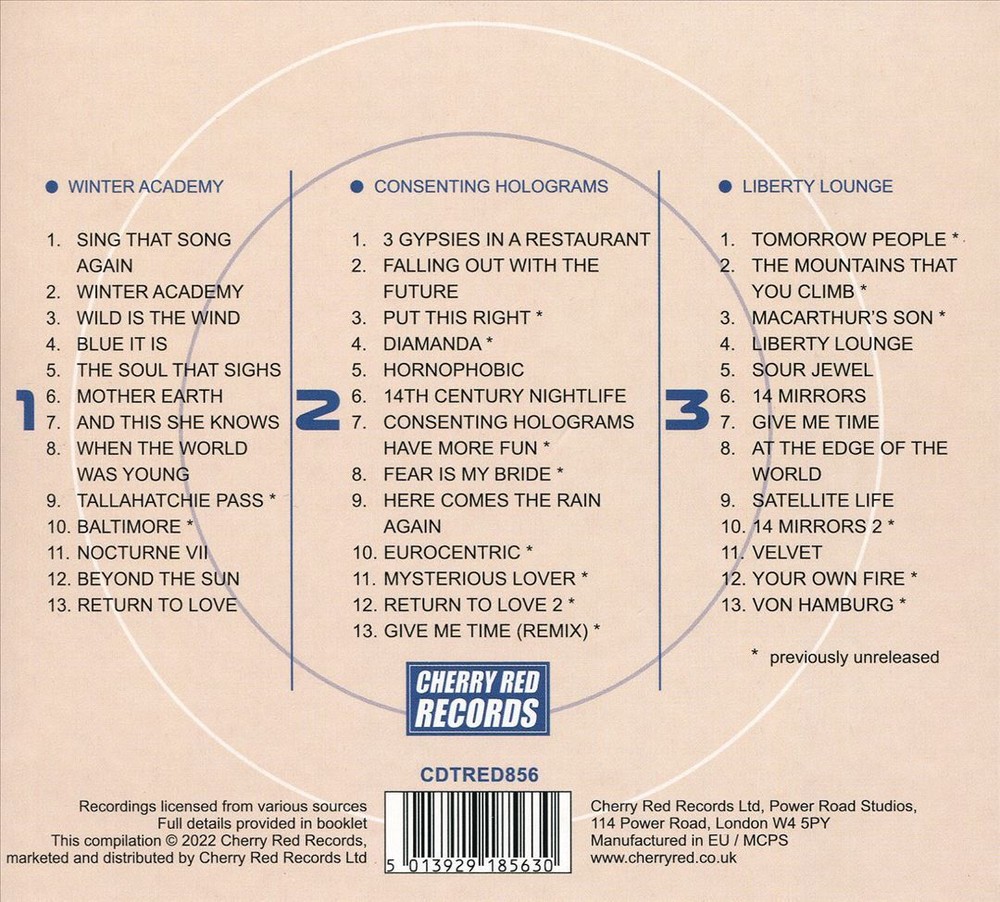 BILLY MACKENZIE SATELLITE LIFE: RECORDINGS 1994-1996 NEW CD