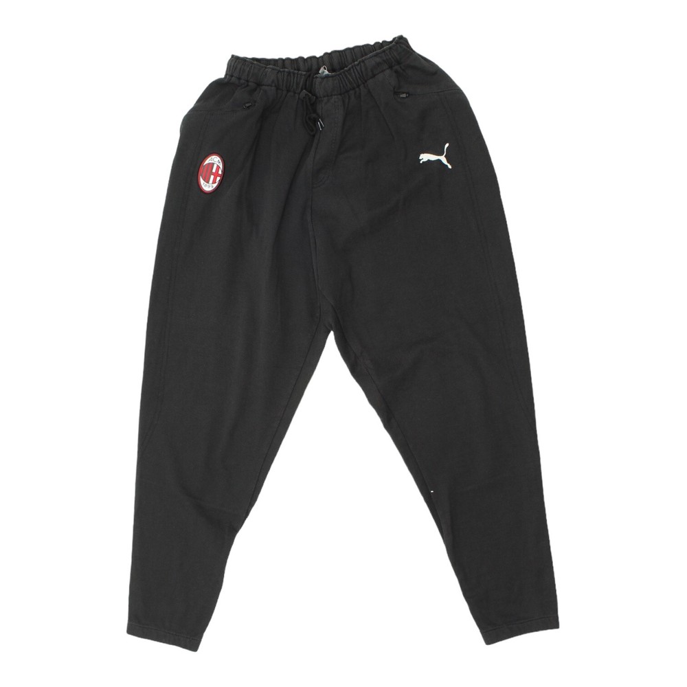 AC Milan Vintage Puma Black Football Training Track Pants for Men-image