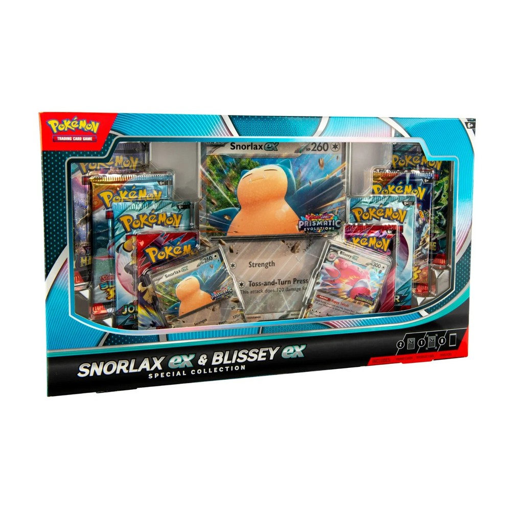 Pokemon Trading Card Game Snorlax ex and Blissey ex Special Collection Box