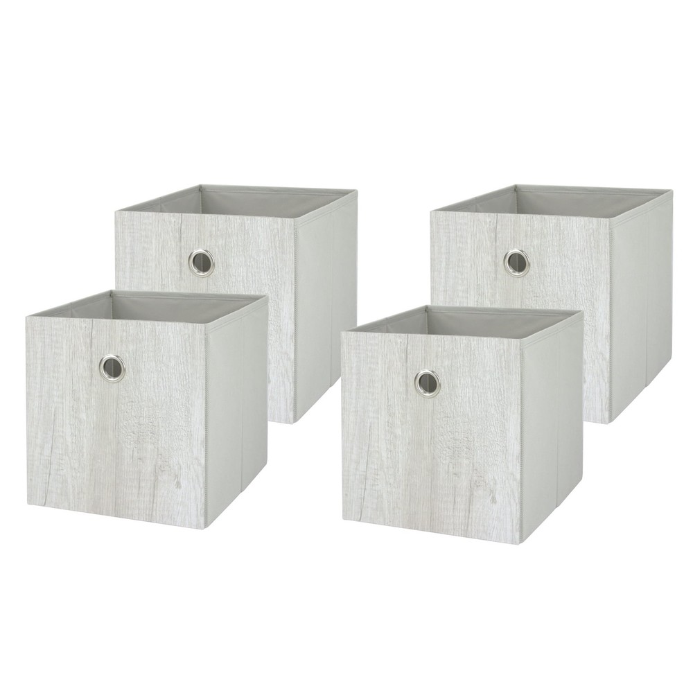 Mainstays Collapsible Fabric Cube Storage Bins (10.5