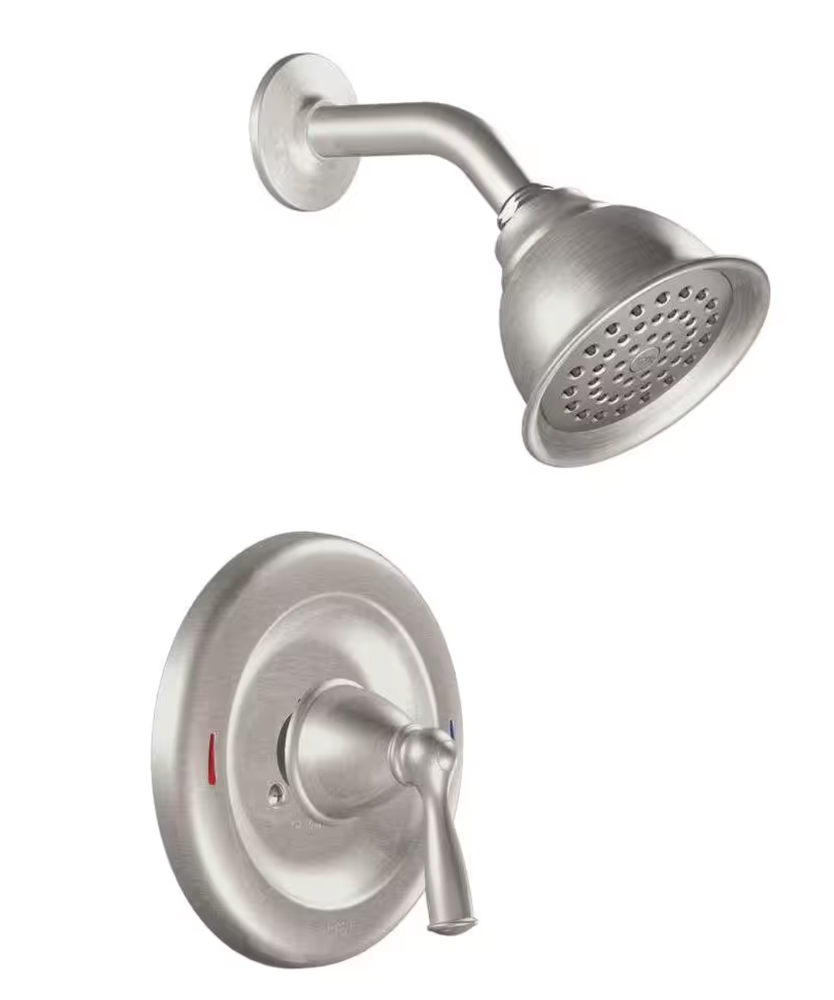 Moen Banbury 82912SRN Shower Trim Package with Valve in Brushed Nickel