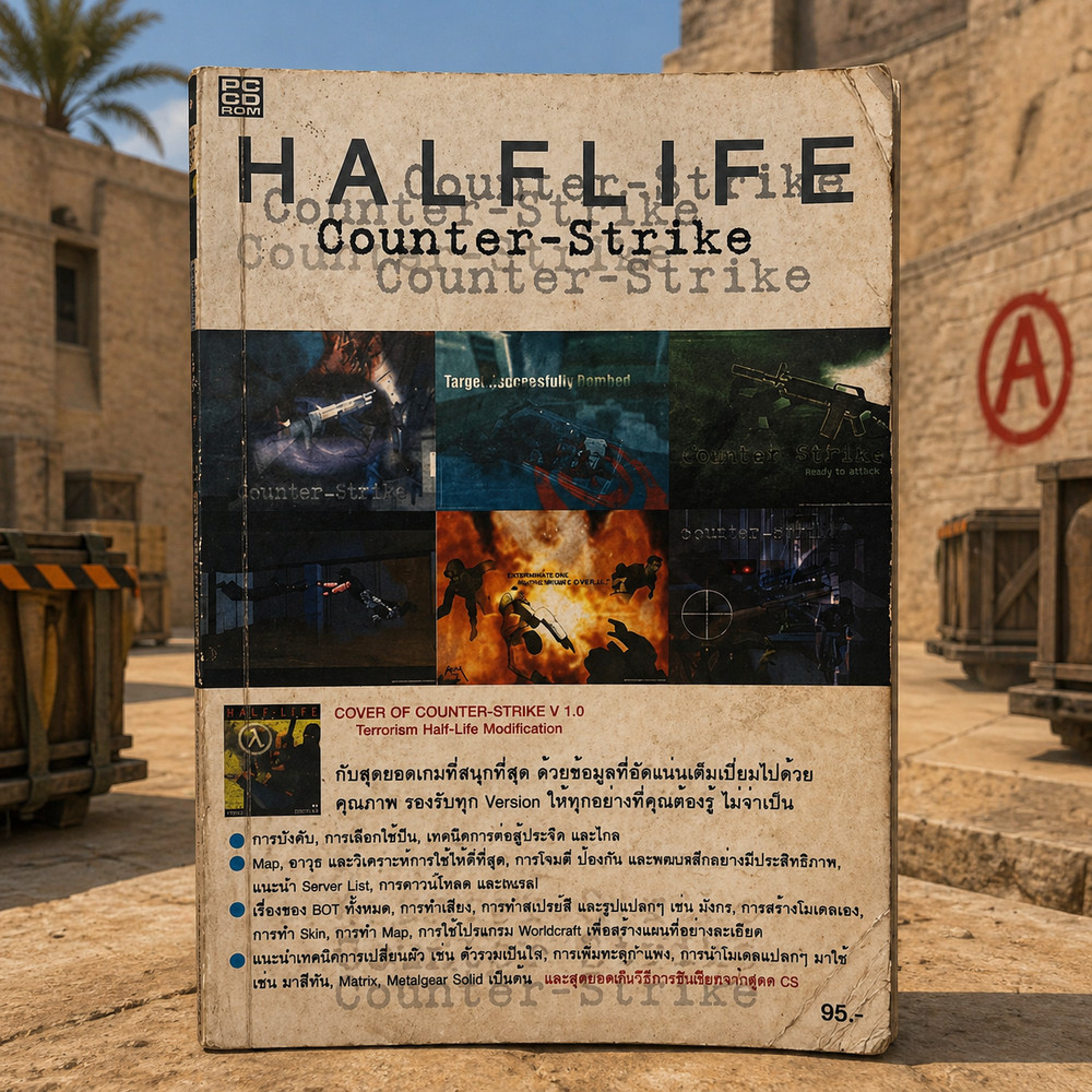Counter-Strike 1.0 Strategy Guide - Thailand Ultra Rare 2000s