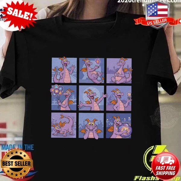 Figment Epcot Imagination Trip Tee T Shirts | S-5XL