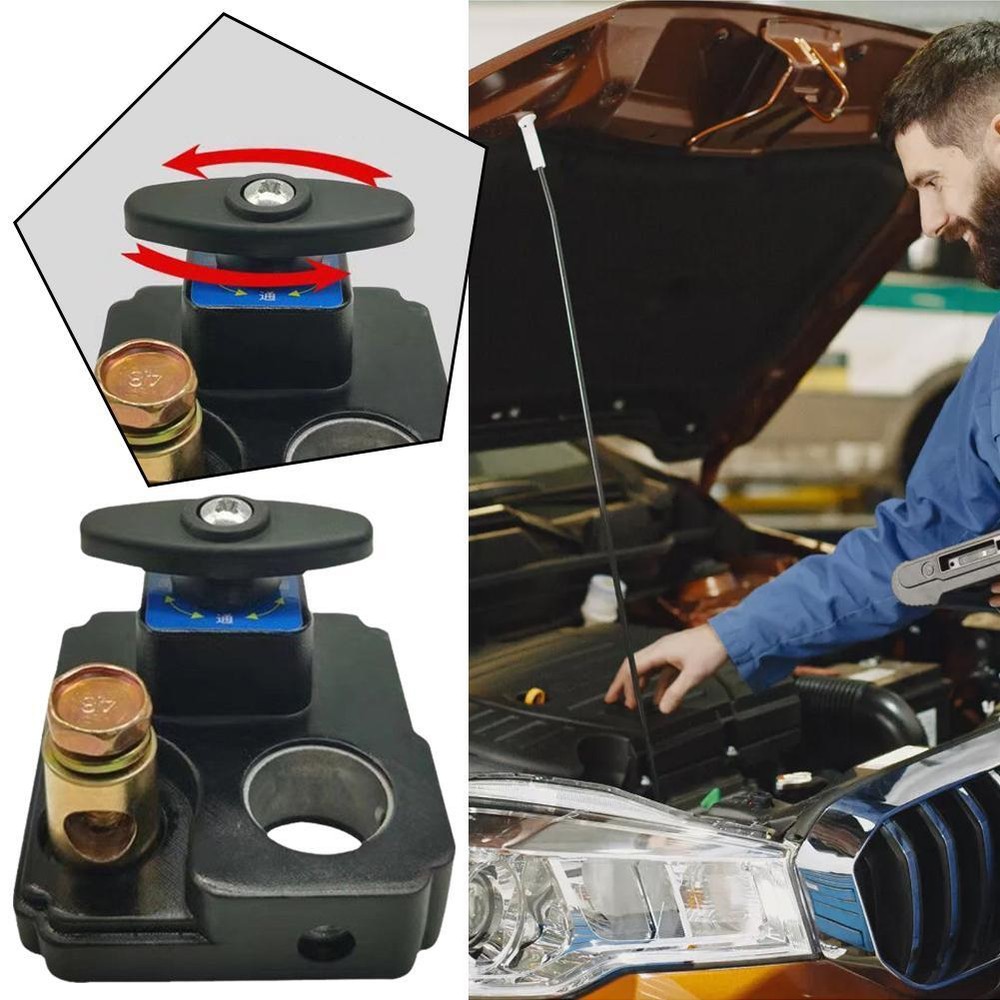 Battery Disconnect Switch 12-48V - Power Cut Master Isolator For Rv &Boats: