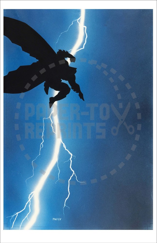 BATMAN - THE DARK KNIGHT RETURNS POSTER - ARTWORK REPRINT
