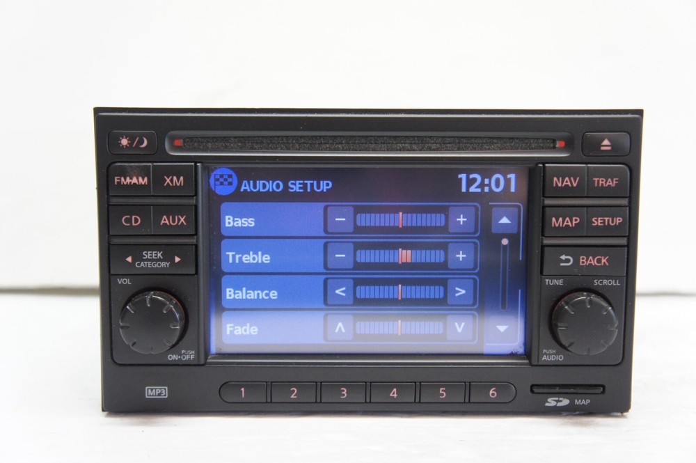 2011 Nissan Rogue Navigation GPS SAT Radio Mp3 CD Map SD Card 25915ZT51D