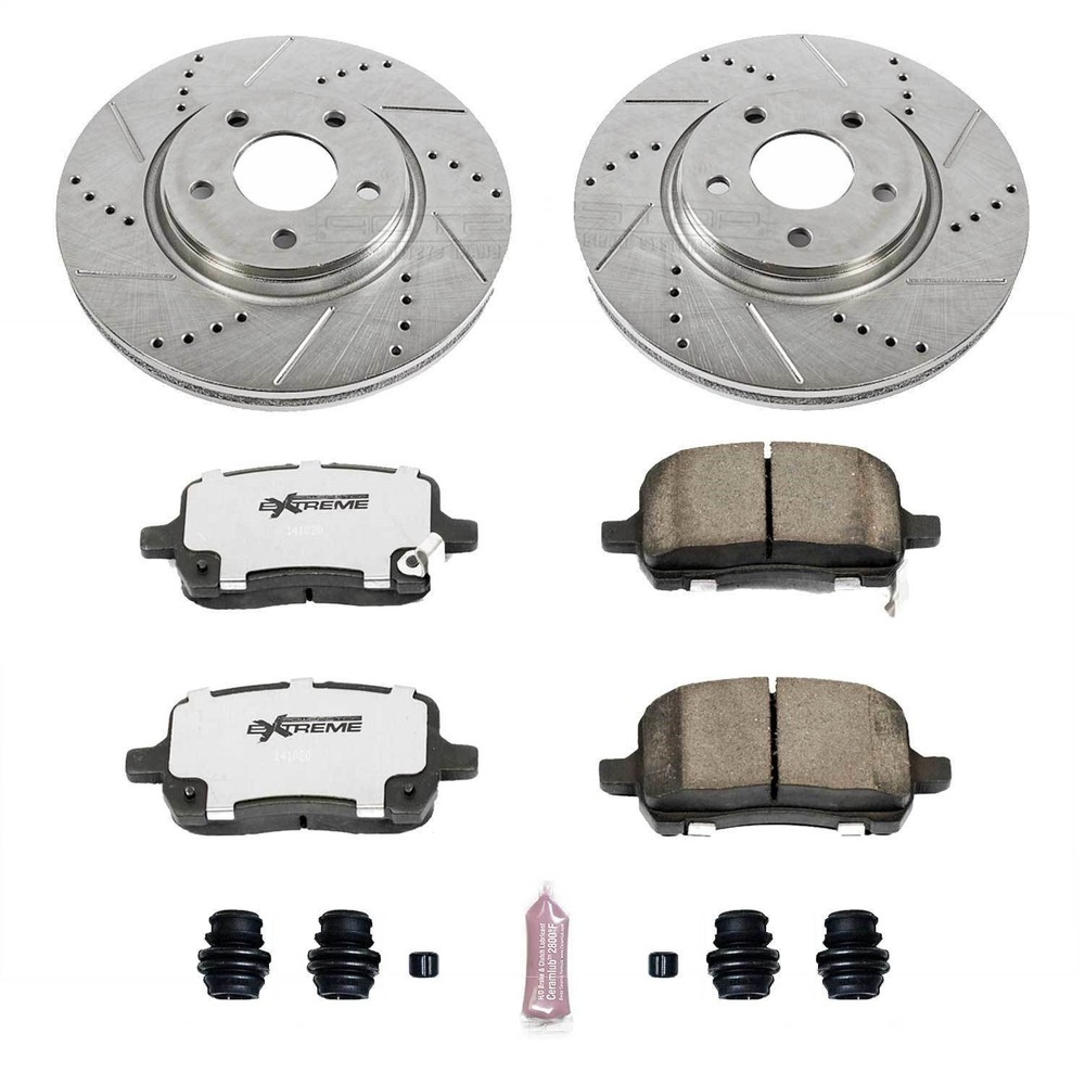 Power Stop K1610-26 Street Warrior Z26 Brake Pad & Rotor Kit