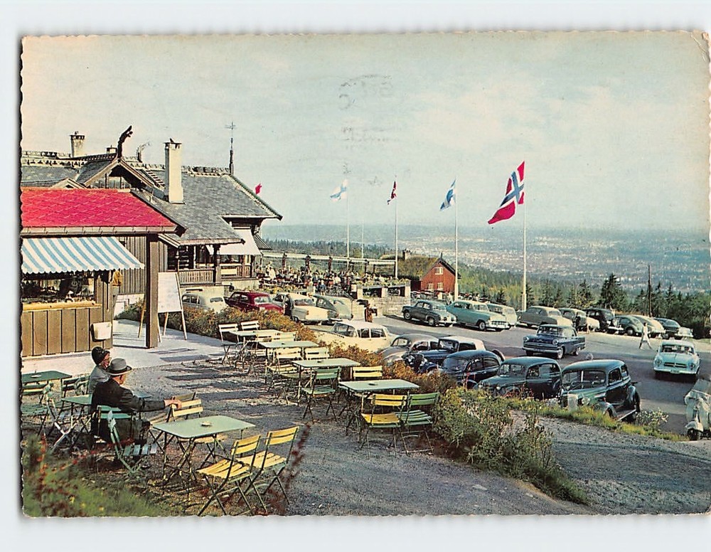Postcard View Of Frognerseteren Oslo Norway