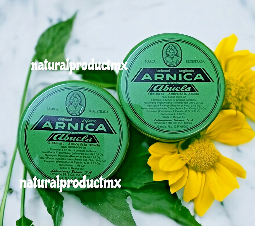 2 Packs Pomada Arnica de la Abuela ✅ 30 grs each Ointment Original by Bremer-image
