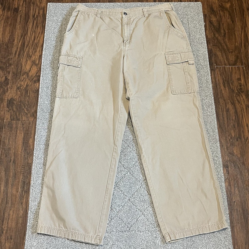 The North Face Cargo Pants Mens 38 Tan Canvas Outdoor Grunge Skater Pockets