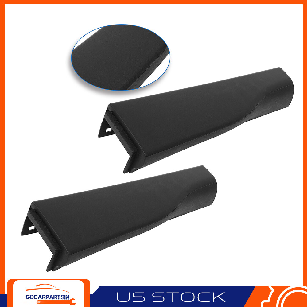 Tailgate Spoiler Cap Molding 2x Fits Ford F-250 Super Duty 2008-2016 Black Flat