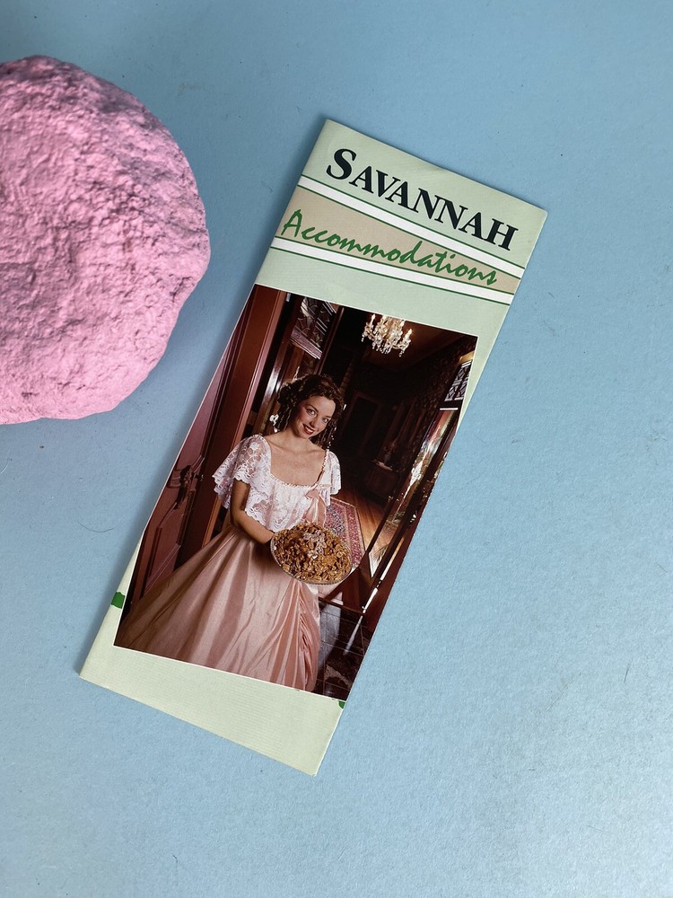 1988 Savannah Accommodations Brochure Georgia-image