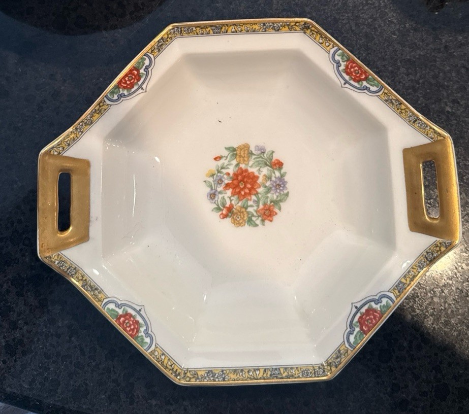 Antique Theodore Haviland Limoges Lama 8” Serving Plate Euc France