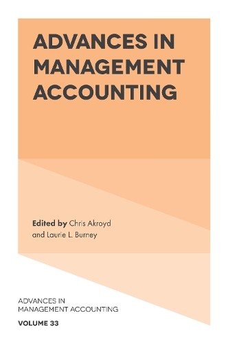 Chris Akroyd Advances in Management Accounting (Hardback)