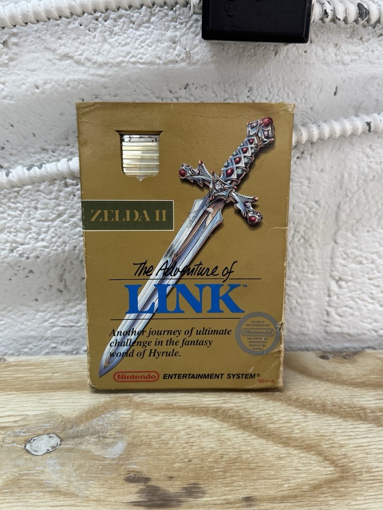 Zelda II: The Adventure of Link - Nintendo NES In Box No Manual
