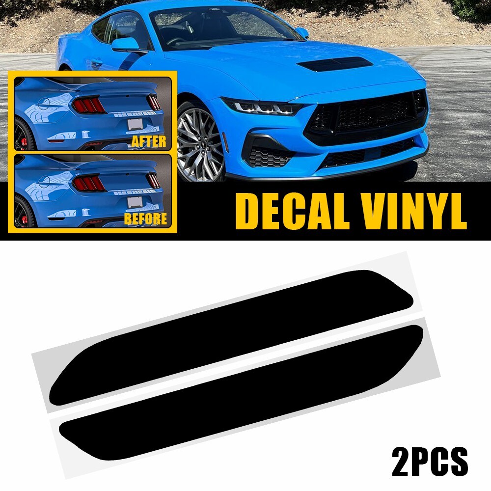 Smoke Tint Overlay For 2015-2021 Ford Mustang Tail Lights