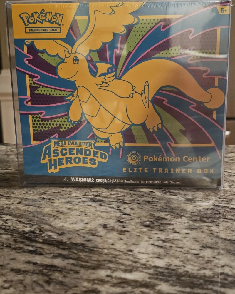 Pokémon: Ascended Heroes Pokemon Center Elite Trainer Box ETB NEW SEALED