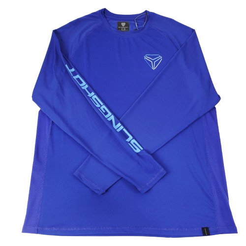 Polaris Slingshot Unisex XS/S Blue LS. Perf Graphic Jersey Long Sleeve 283345701