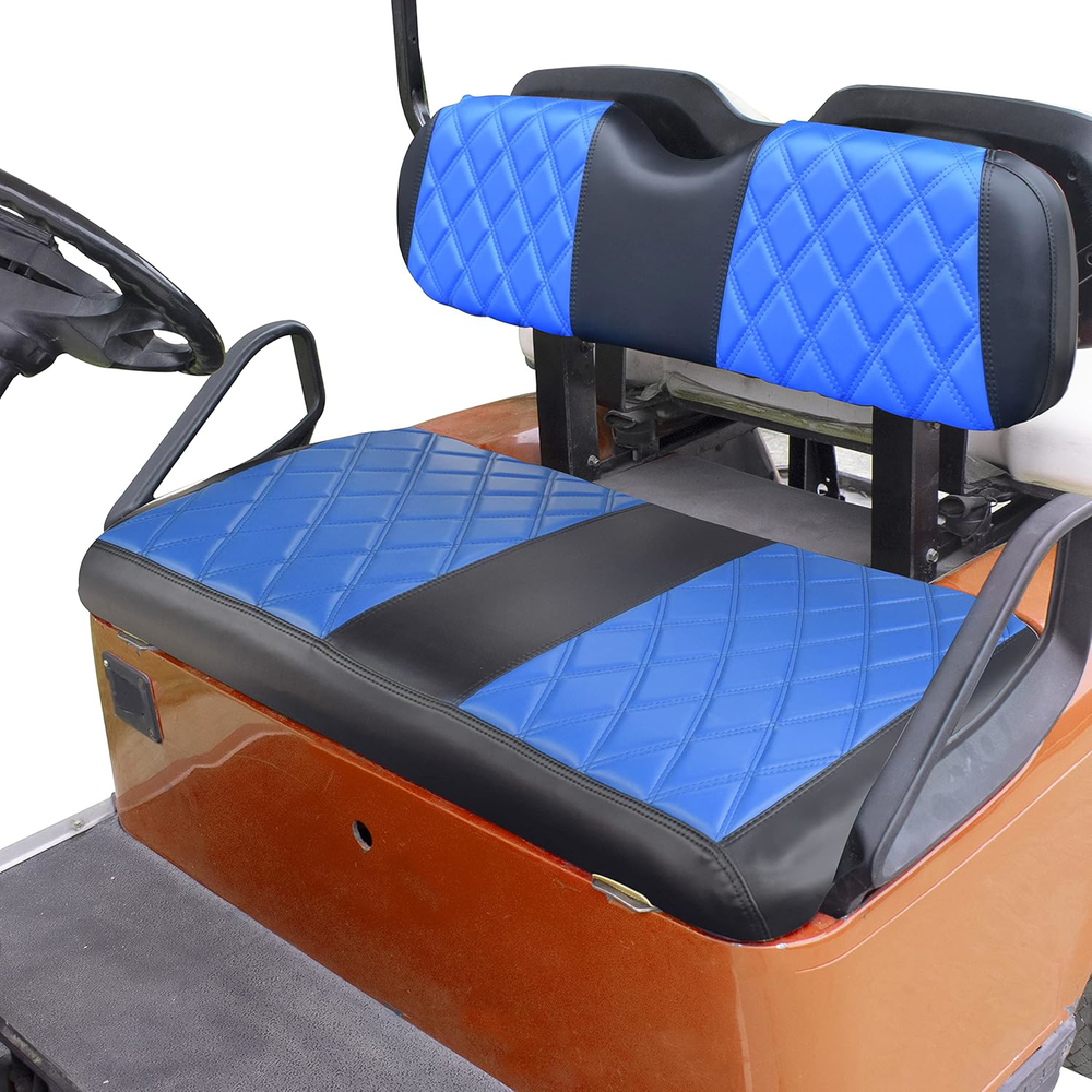 NOKINS Diamond Golf Cart Seat Covers for Club Car DS TXT & EZGO Models