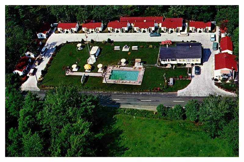 Postcard AERIAL VIEW SCENE Kennebunk Maine ME m/09 AU3228