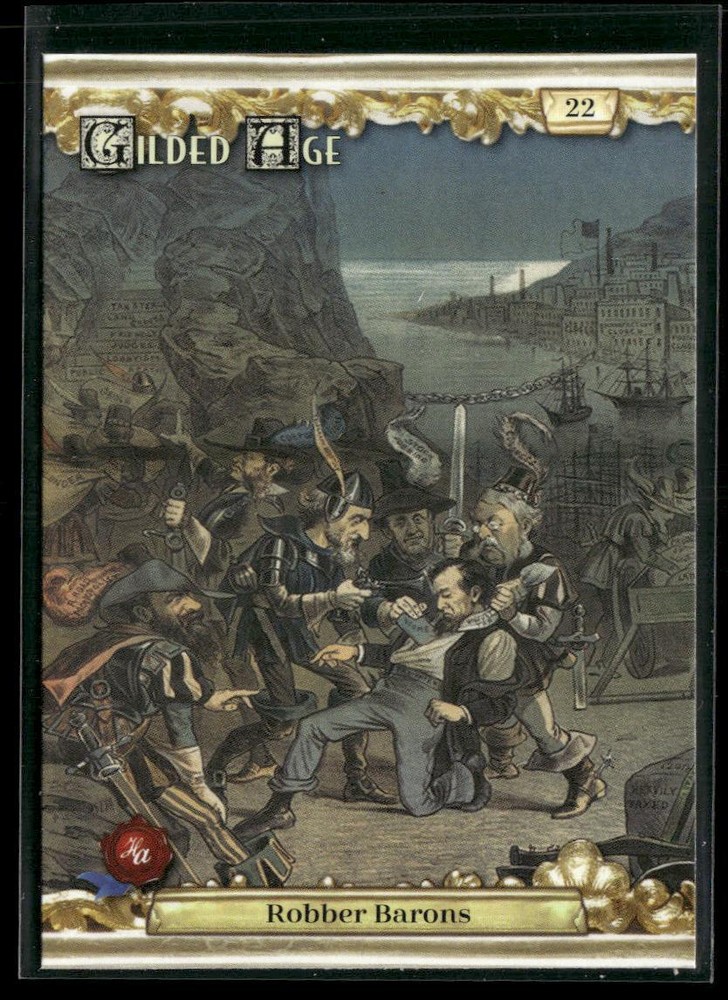 2023 Historic Autographs Gilded Age #22 Robber Barons