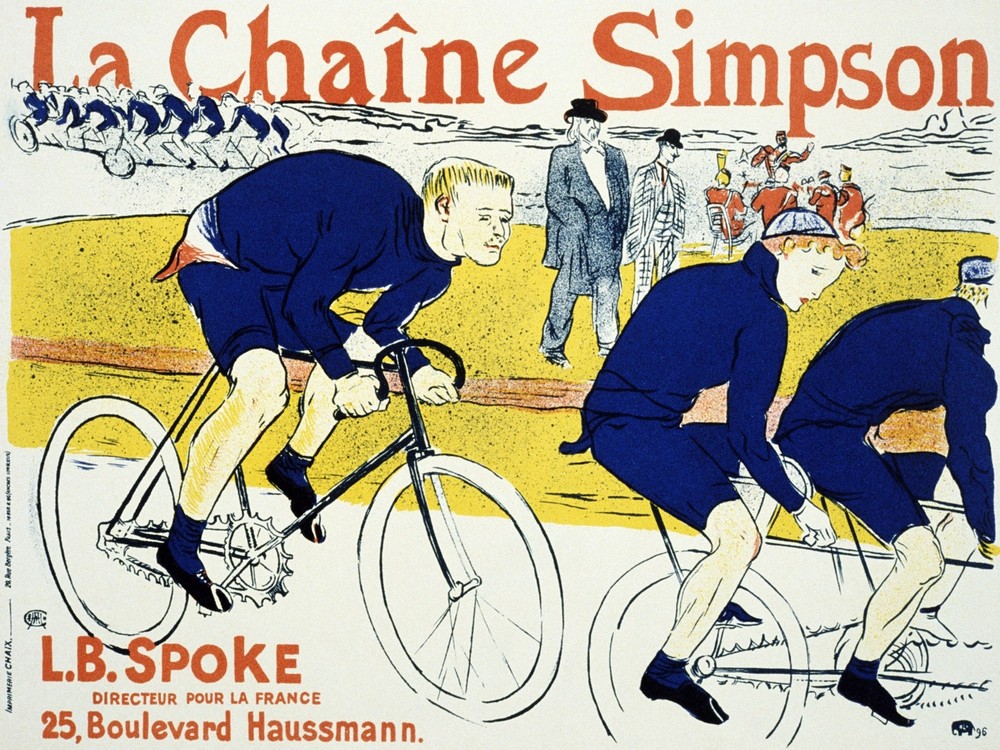 La Chaine Simpson Decorative Poster. Fine Graphic Art. Wall Interior Design 2348