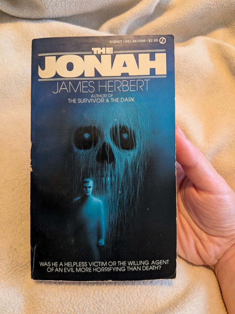 The Jonah (James Herbert, 1981) Signet 1st Ed US PB 2nd Printing, Horror/Mystery