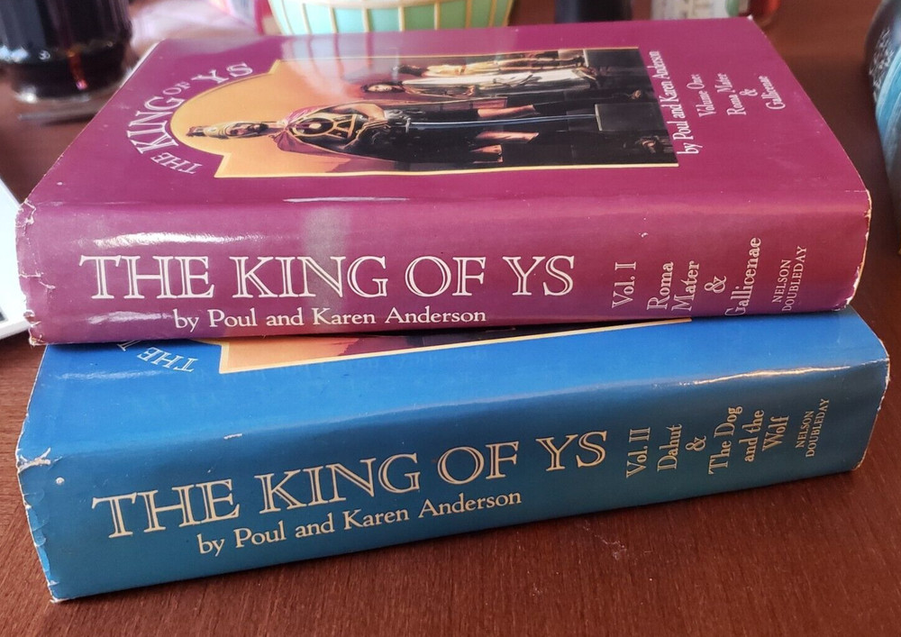 The King of Ys, Vol. I & II by Poul and Karen Anderson (Hardback Bundle)