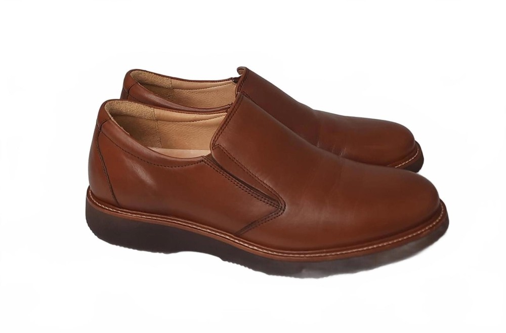 Samuel Hubbard Men's Frequent Traveler Loafers Cognac Leather Size 8