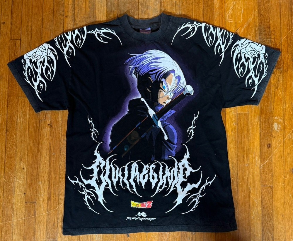 Civil Regime Dragon Ball Z Black Trunks Graphic T-Shirt OS  M Streetwear DBZ NWT