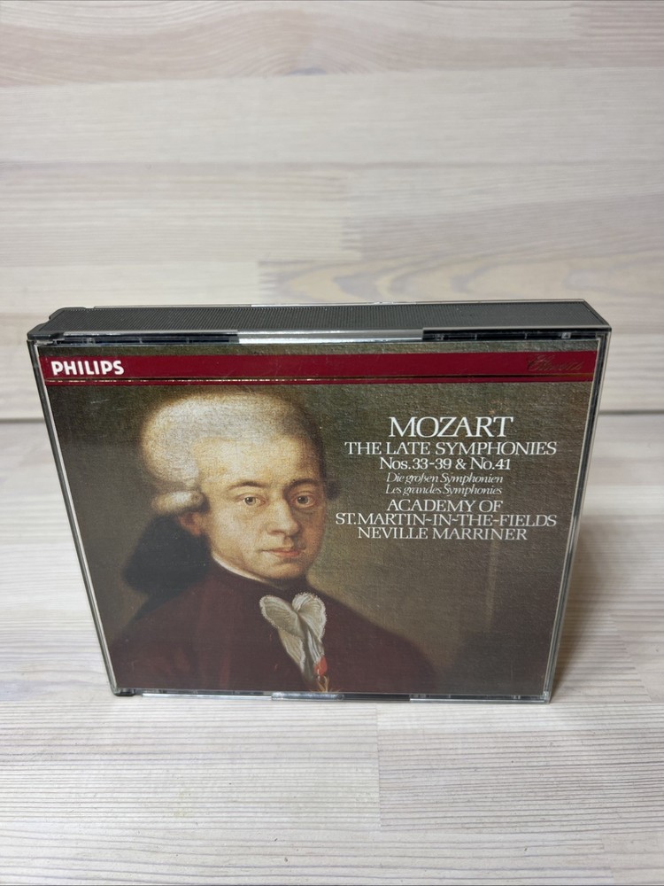 Mozart Late Symphonies 33-39 & 41 Academy of St Martin In The Fields 3 CD Set-image