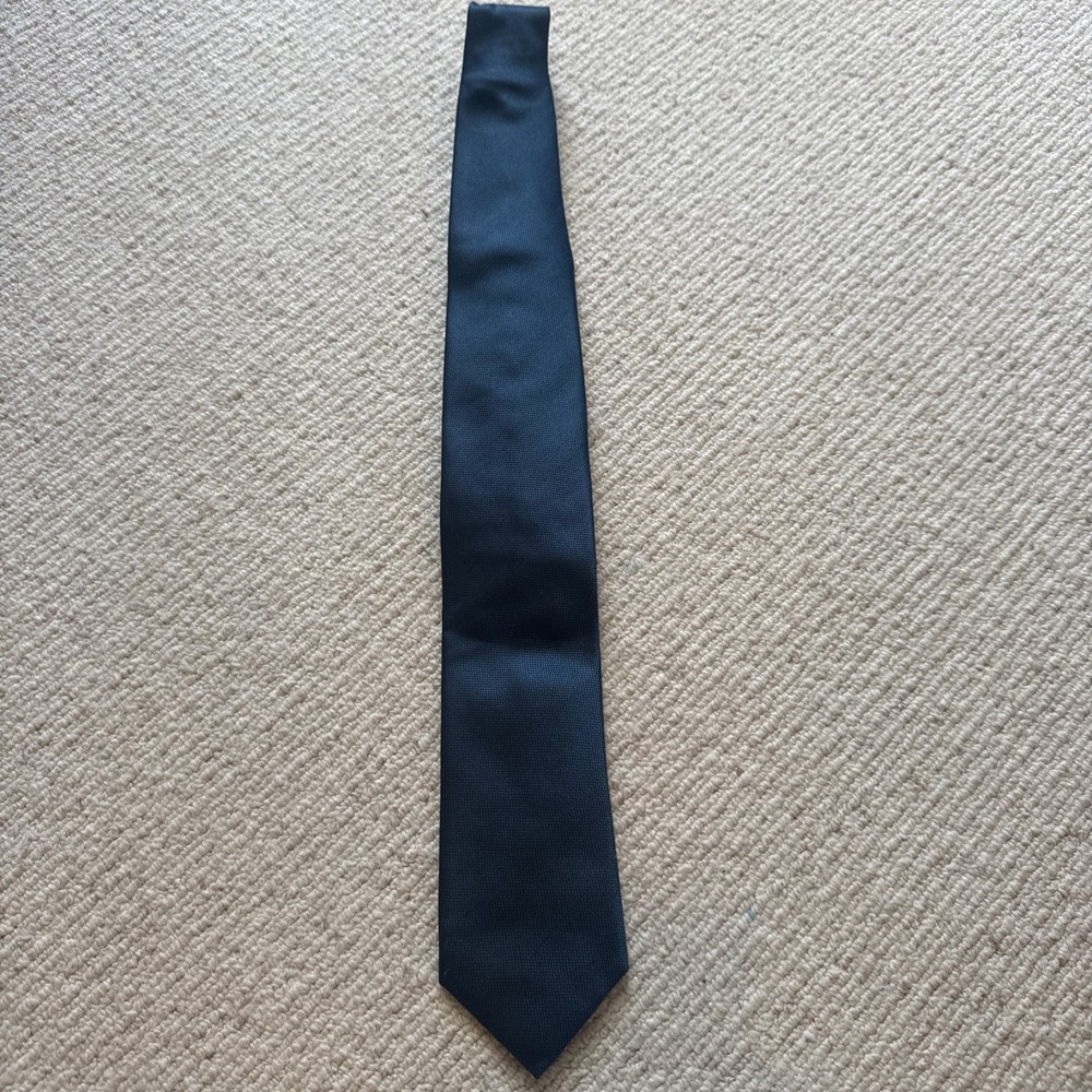 Pal Zileri Men’s Blue Tie Made In Italy 100% Silk