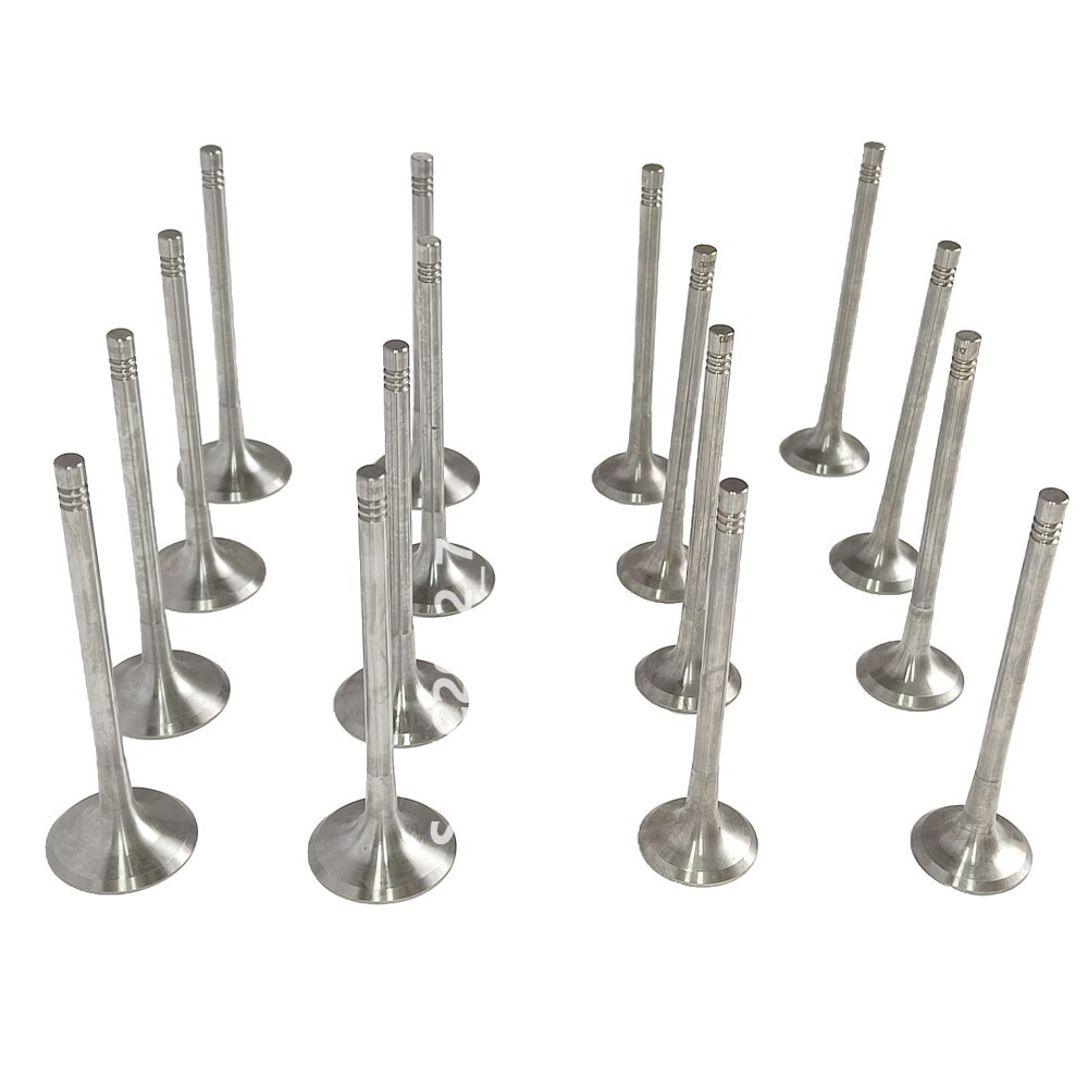 16x Engine Intake Valve &Exhaust Valve Kit For VW GTI Tiguan CC AUDI A3 A6 Q5 TT