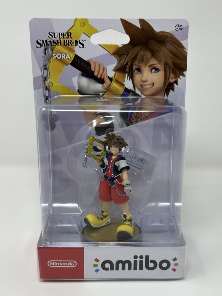 New Sealed Nintendo Amiibo Figure Super Smash Bros Series  -Sora Kingdom Hearts