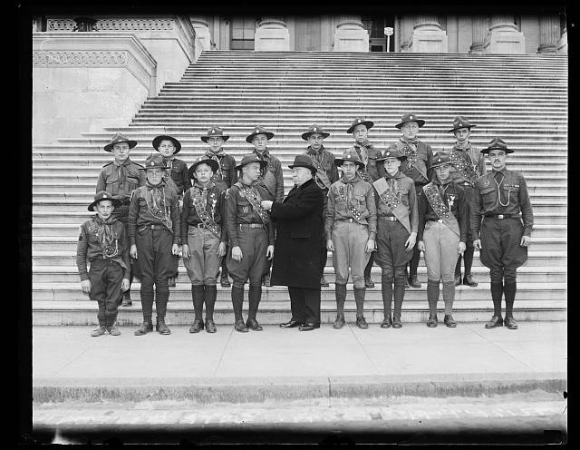 Photo:Washington, Boy Scouts with Cong., U.S. Capitol, D.C.