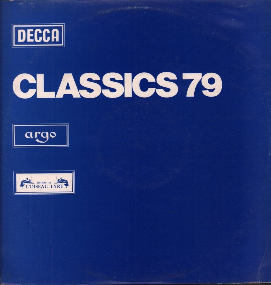 DEM6 Various Artists Classics 79 LP vinyl UK Decca 1979 DEM6