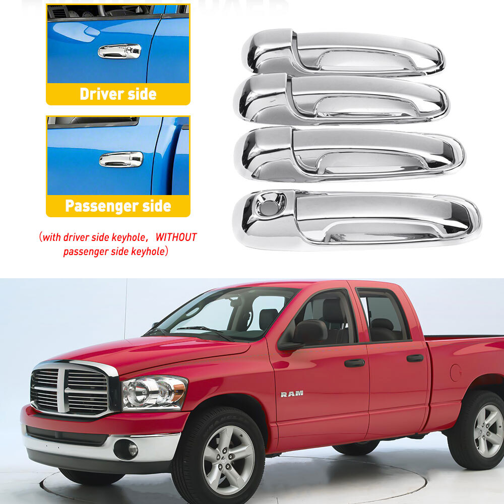 AUXITO Door Handle For 99-04 Jeep Grand Cherokee /02-07 Jeep Liberty Accessories