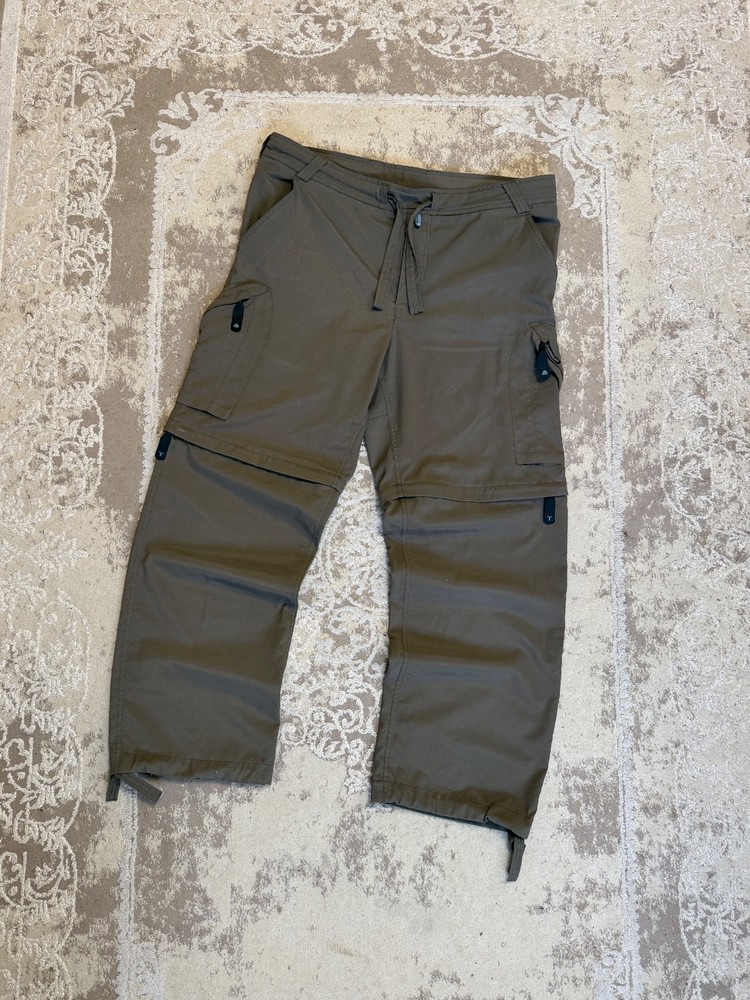 NIKE ACG 00s TRANSFORMER CARGO PANTS ZIP OFF 2 IN 1 HIKING GORPCORE OLIVE MEN