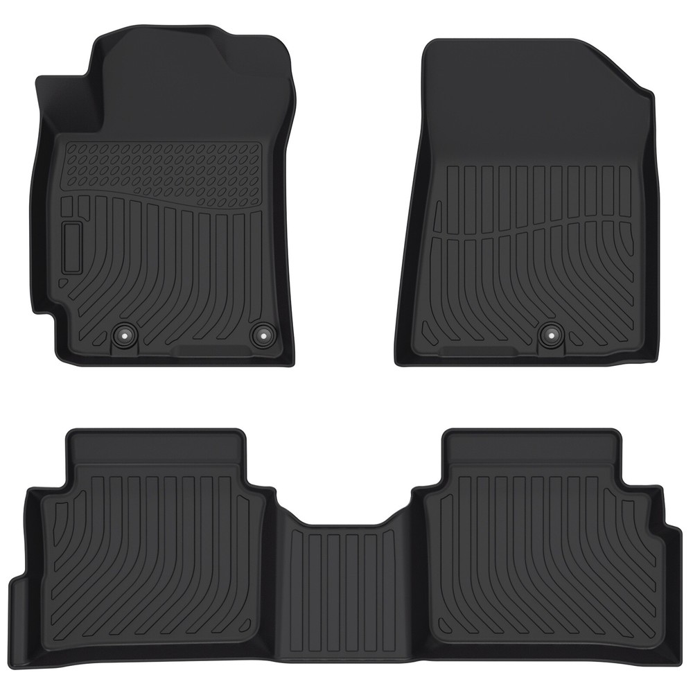 Weather FloorLiner Floor Mats for Kia Forte 2019-2023 1st 2nd Row Black