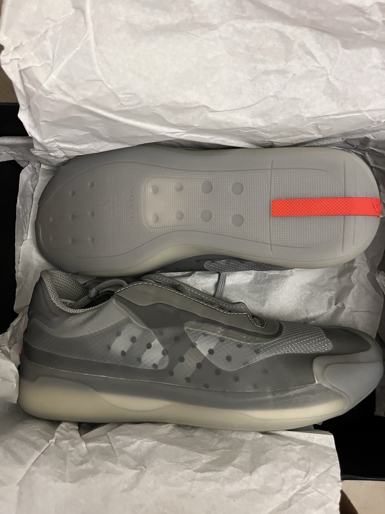 Adidas PRADA Luna Rossa 21 Sneakers in Gunmetal Grey