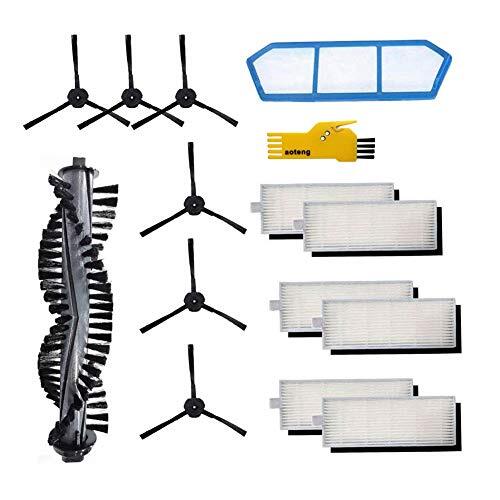 Parts for ILIFE A4s Robot Vacuum Cleaner Accessories Kit Pack of Main Brush, ...